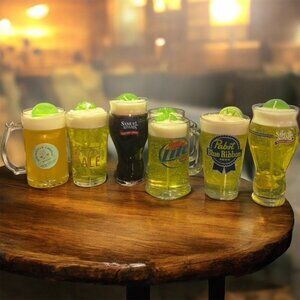 Hand Crafted up-cycled beer mug candles - Clearance